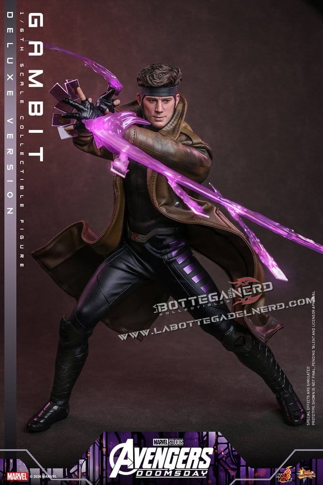 Avengers: Doomsday - Action Figure 1/6 Gambit Delxe 31cm - immagine 4