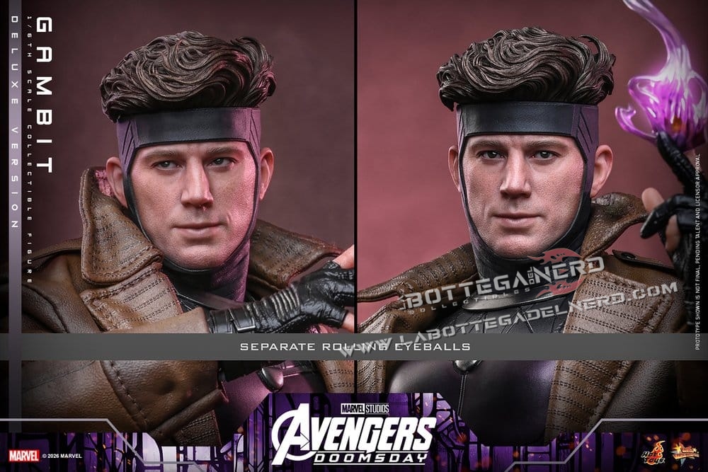 Avengers: Doomsday - Action Figure 1/6 Gambit Delxe 31cm - immagine 9