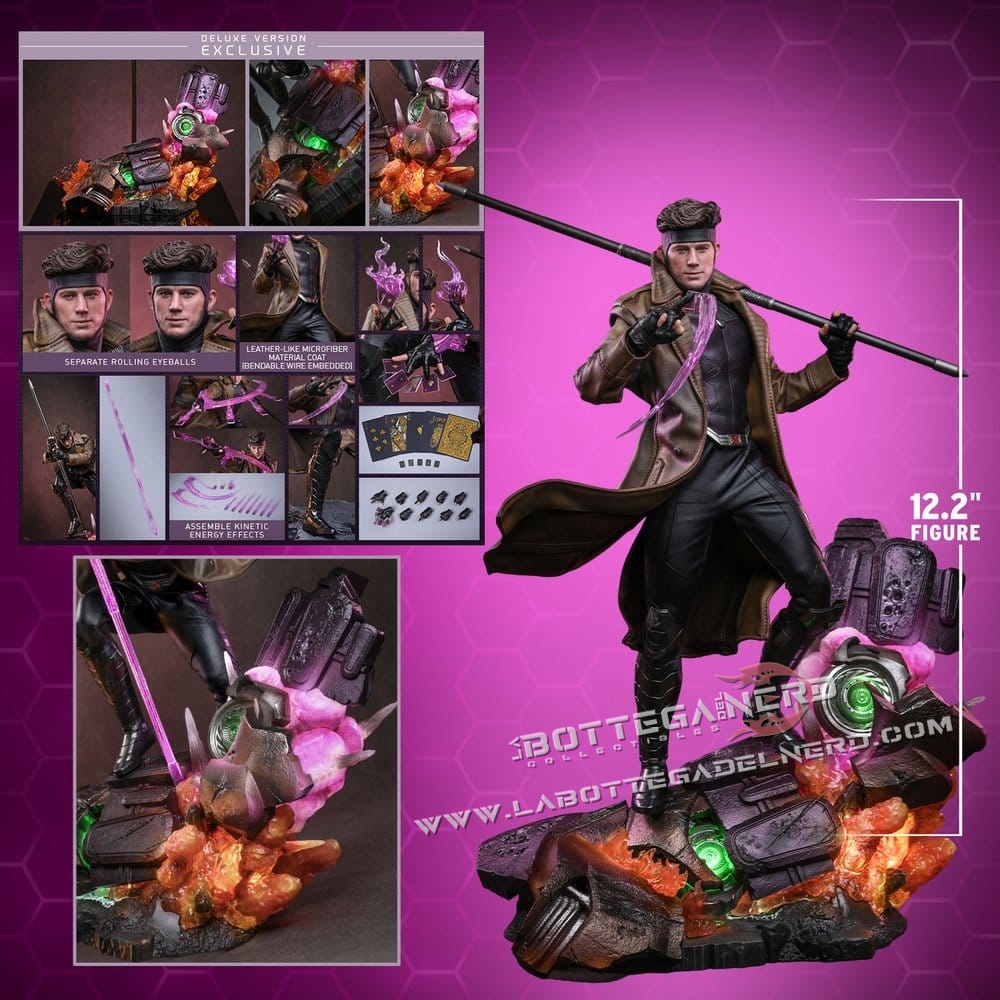Avengers: Doomsday - Action Figure 1/6 Gambit Delxe 31cm - immagine 13