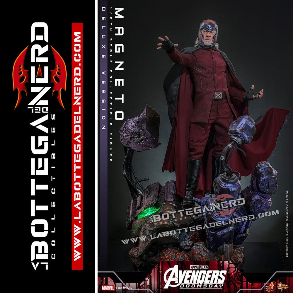 Avengers: Doomsday - Action Figure 1/6 Magneto Deluxe 30cm