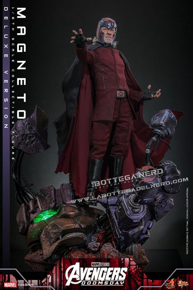 Avengers: Doomsday - Action Figure 1/6 Magneto Deluxe 30cm - immagine 3