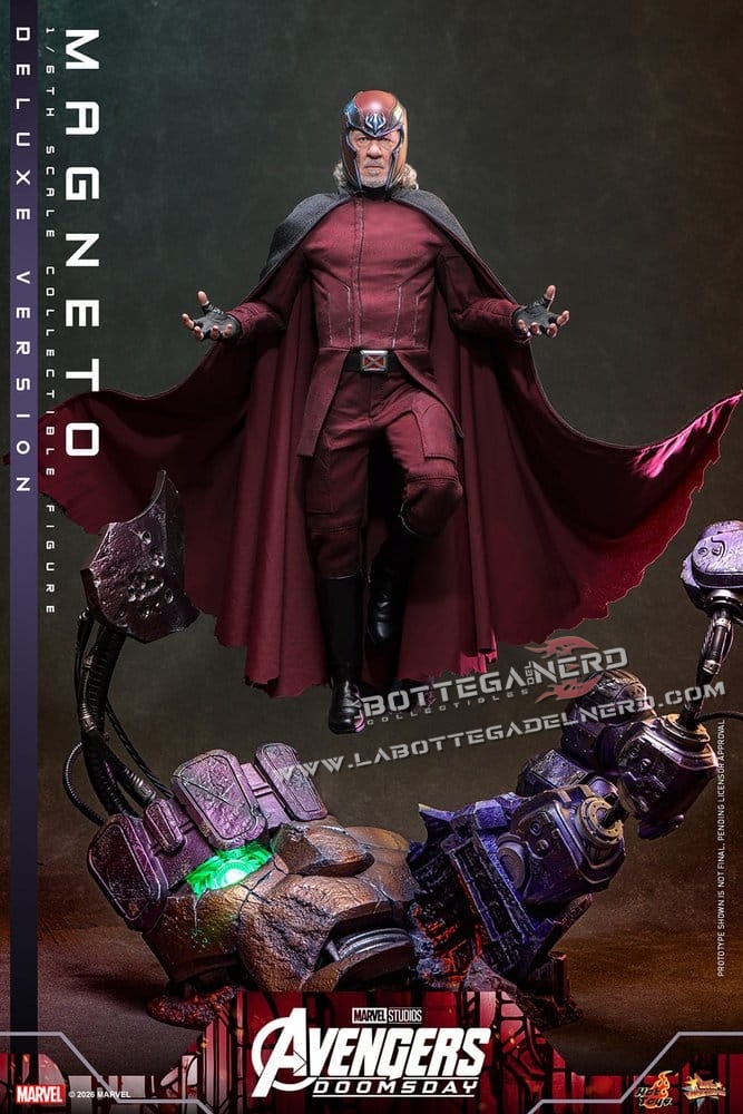 Avengers: Doomsday - Action Figure 1/6 Magneto Deluxe 30cm - immagine 6