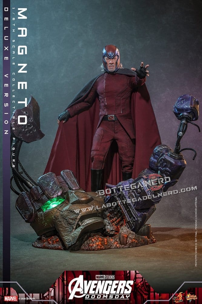 Avengers: Doomsday - Action Figure 1/6 Magneto Deluxe 30cm - immagine 2