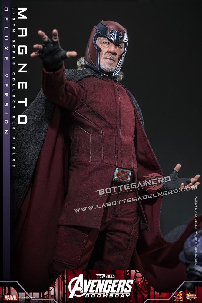 Avengers: Doomsday - Action Figure 1/6 Magneto Deluxe 30cm - immagine 9