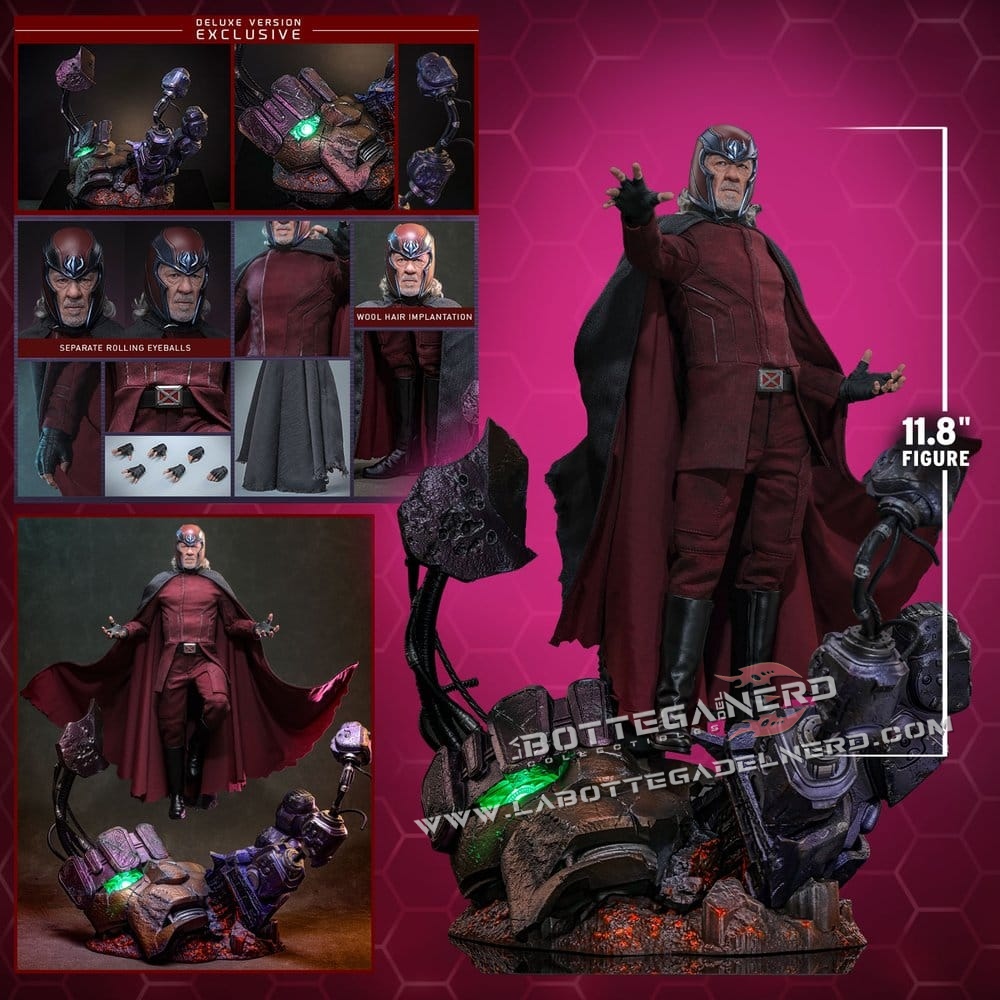 Avengers: Doomsday - Action Figure 1/6 Magneto Deluxe 30cm - immagine 13