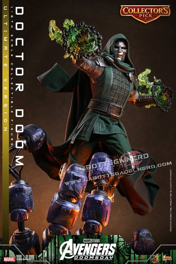 Avengers: Doomsday - Action Figure 1/6 Doctor Doom Ultimate 31cm - immagine 6