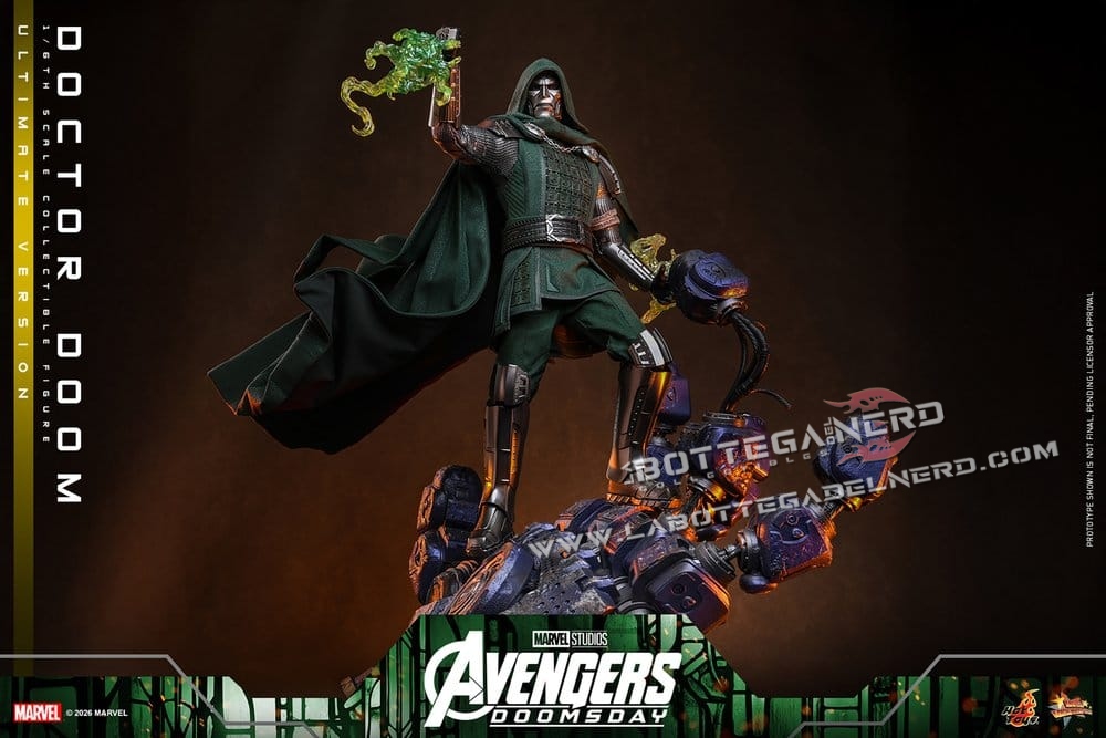 Avengers: Doomsday - Action Figure 1/6 Doctor Doom Ultimate 31cm - immagine 8
