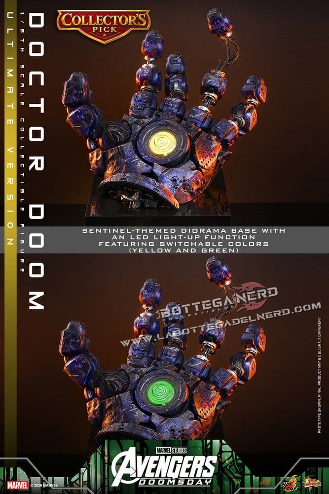 Avengers: Doomsday - Action Figure 1/6 Doctor Doom Ultimate 31cm - immagine 15