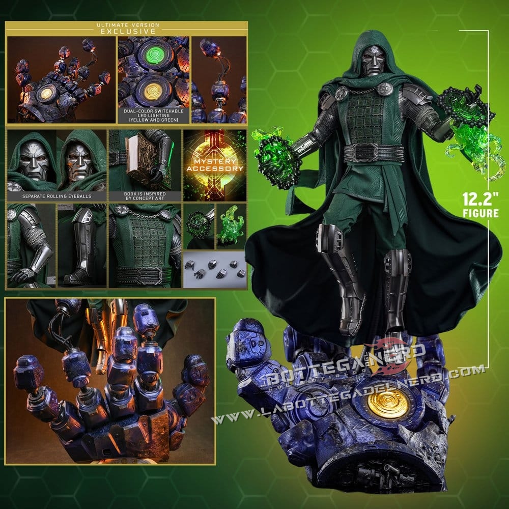 Avengers: Doomsday - Action Figure 1/6 Doctor Doom Ultimate 31cm - immagine 16