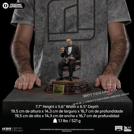 The Godfather - Art Scale 1/10 Statue Don Vito Corleone 20cm - immagine 14