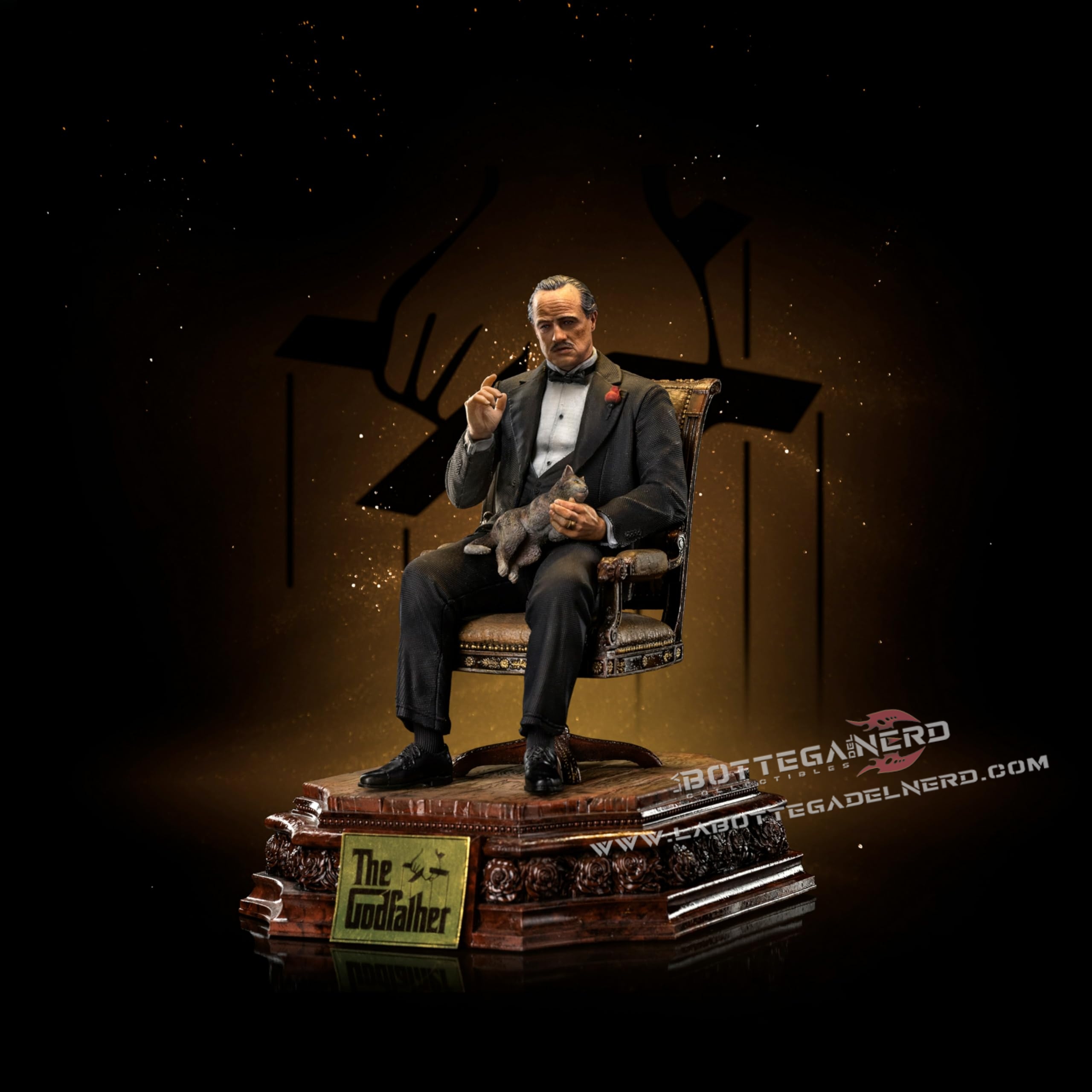 The Godfather - Art Scale 1/10 Statue Don Vito Corleone 20cm - immagine 2