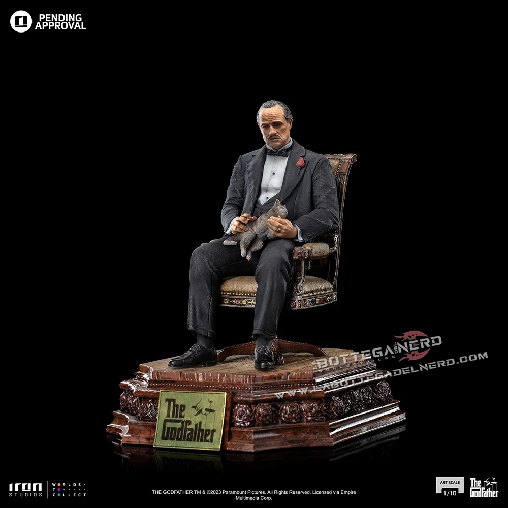 The Godfather - Art Scale 1/10 Statue Don Vito Corleone 20cm - immagine 4