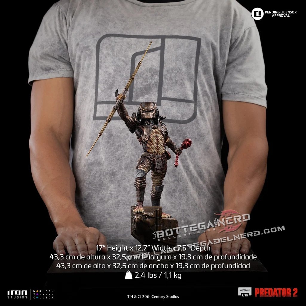 Predator 2 - Statue Predator City Hunter 1/10 Predator 43cm - immagine 12