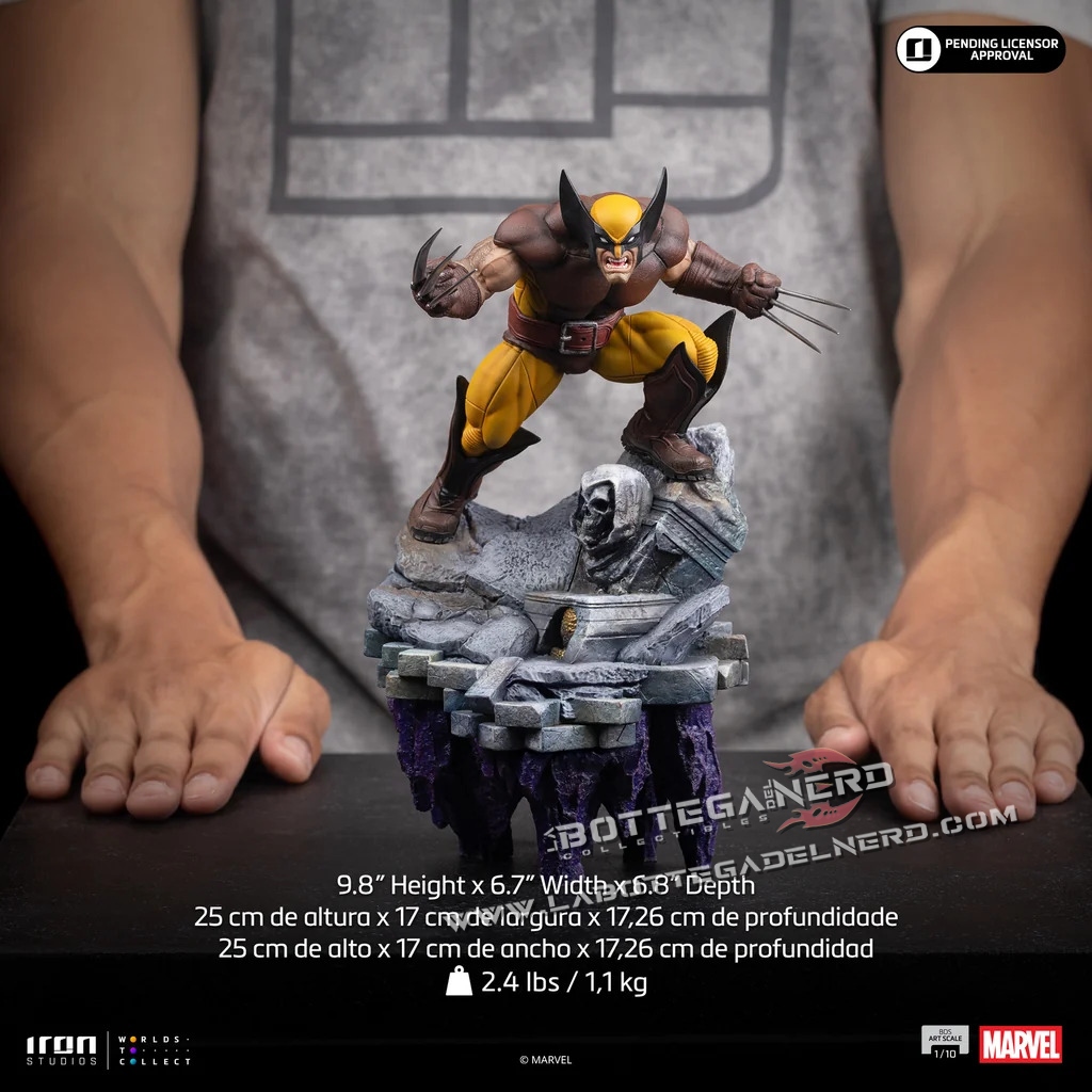 MARVEL - Statue 1/10 Wolverine Infinity Gauntlet 25cm - immagine 9