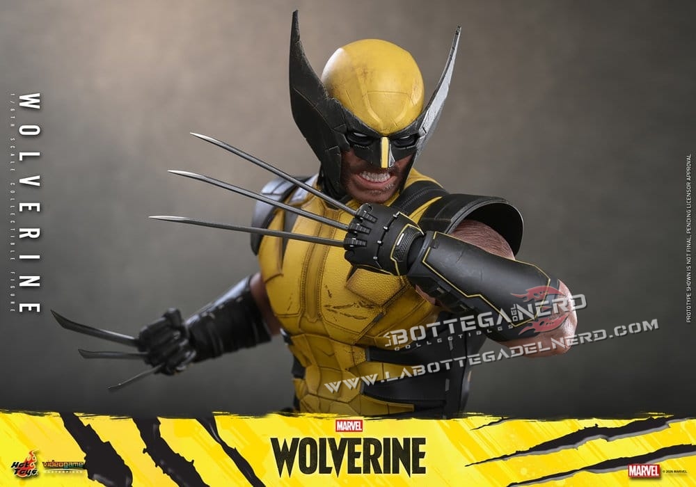 Marvel Wolverine - Masterpiece Action Figure 1/6 Wolverine 29cm - immagine 6