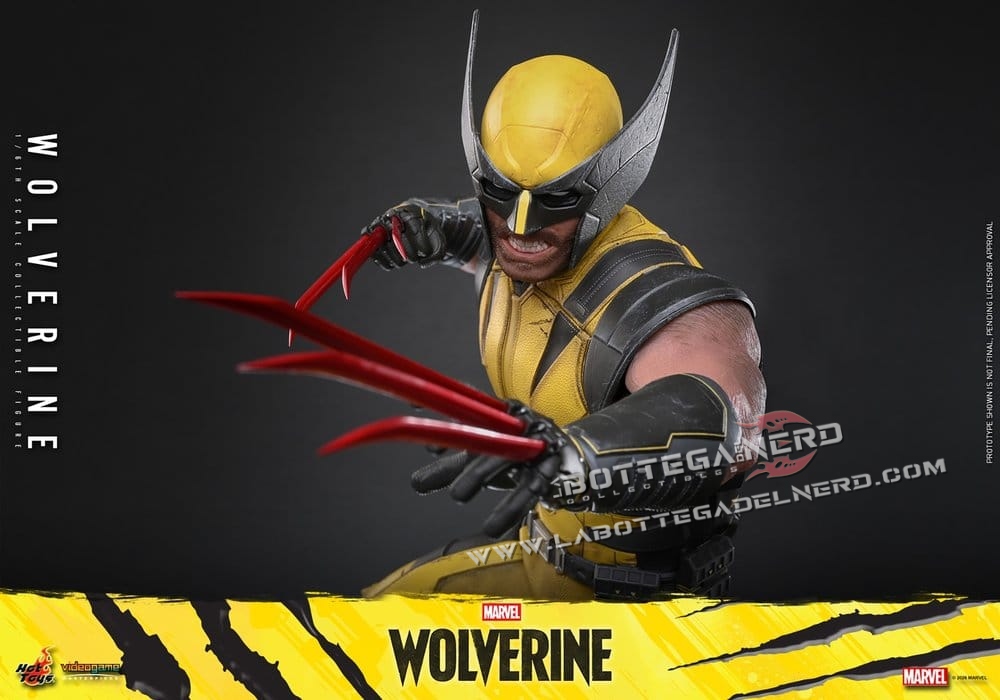 Marvel Wolverine - Masterpiece Action Figure 1/6 Wolverine 29cm - immagine 8