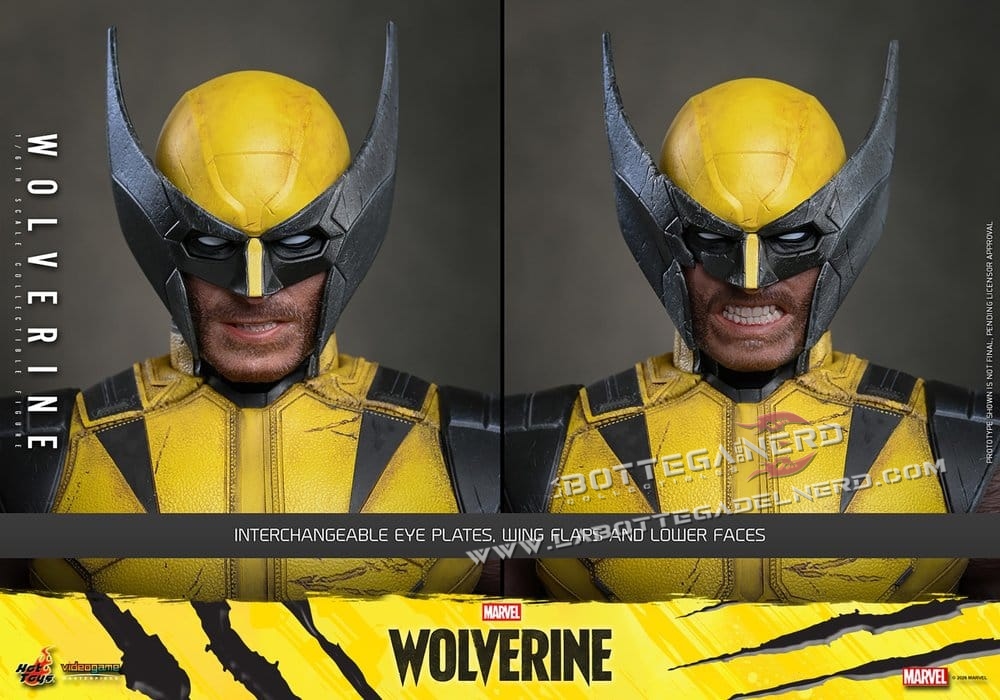 Marvel Wolverine - Masterpiece Action Figure 1/6 Wolverine 29cm - immagine 10