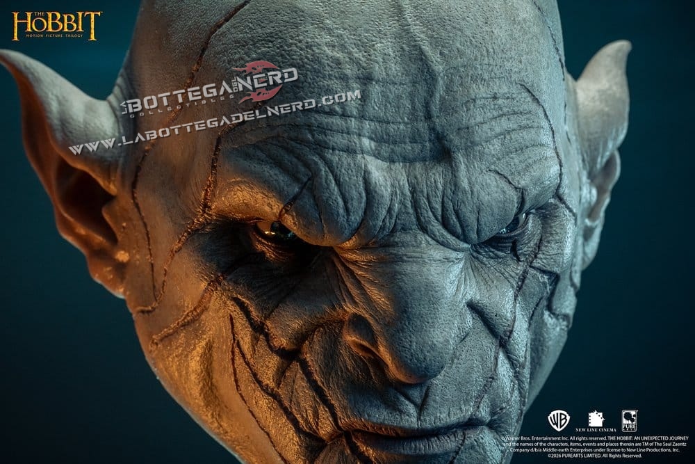 The Hobbit - Art Mask Replica 1/1 Azog 54cm - immagine 4