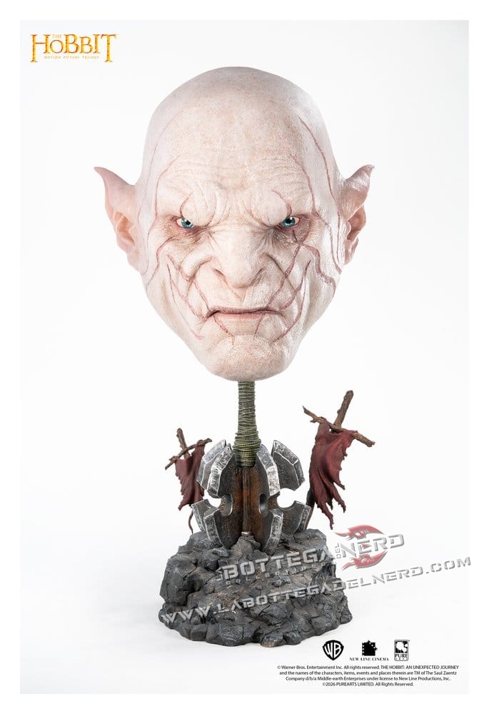 The Hobbit - Art Mask Replica 1/1 Azog 54cm