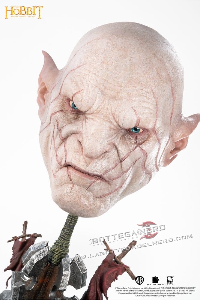 The Hobbit - Art Mask Replica 1/1 Azog 54cm - immagine 10