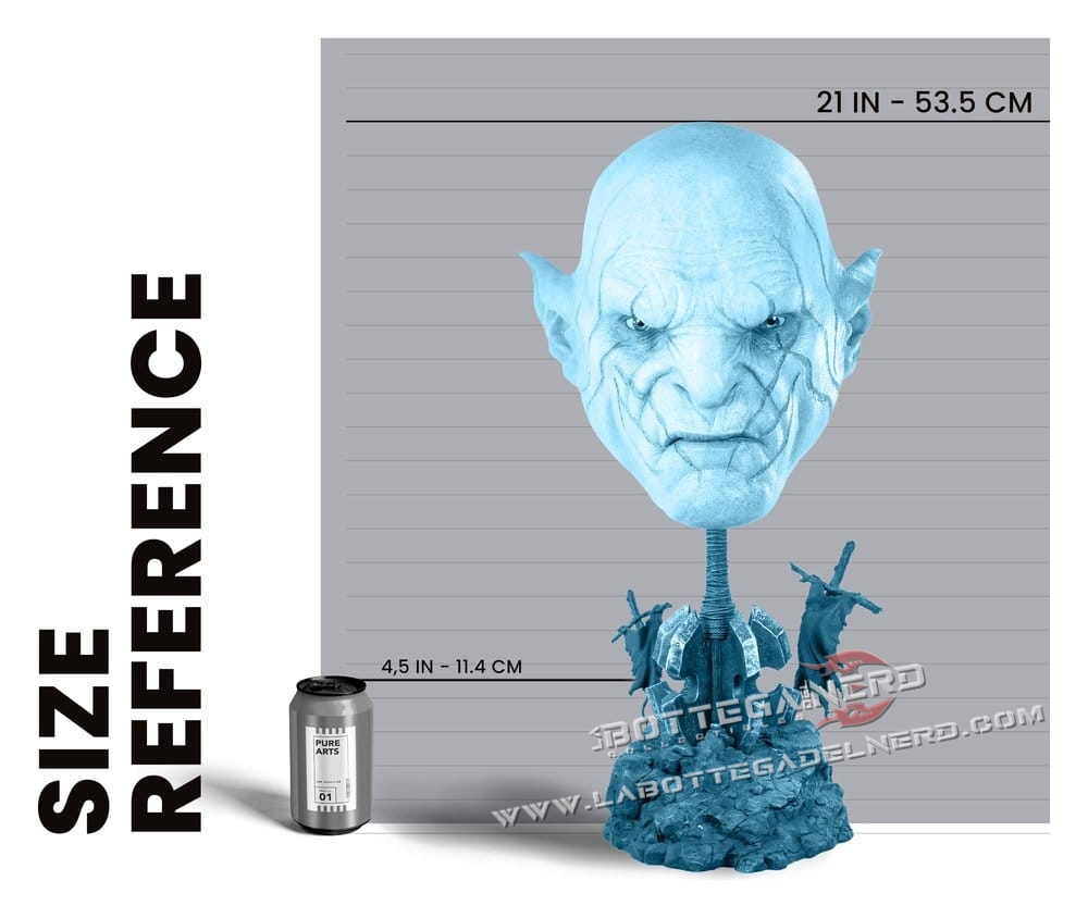 The Hobbit - Art Mask Replica 1/1 Azog 54cm - immagine 15