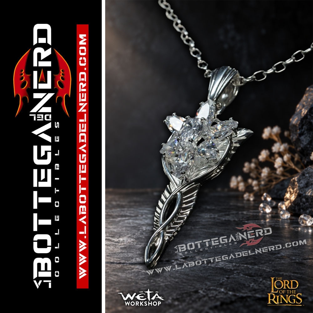 Lord of the Rings - Sterling Silver Evenstar (Stella del Vespro Argento 925)