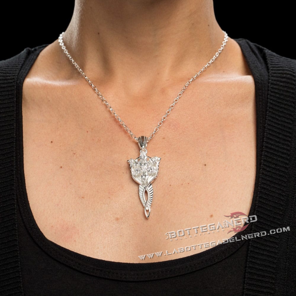 Lord of the Rings - Sterling Silver Evenstar (Stella del Vespro Argento 925) - immagine 2