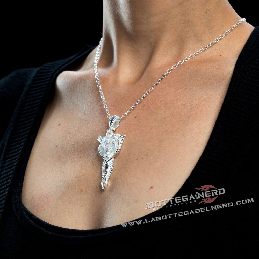 Lord of the Rings - Sterling Silver Evenstar (Stella del Vespro Argento 925) - immagine 3
