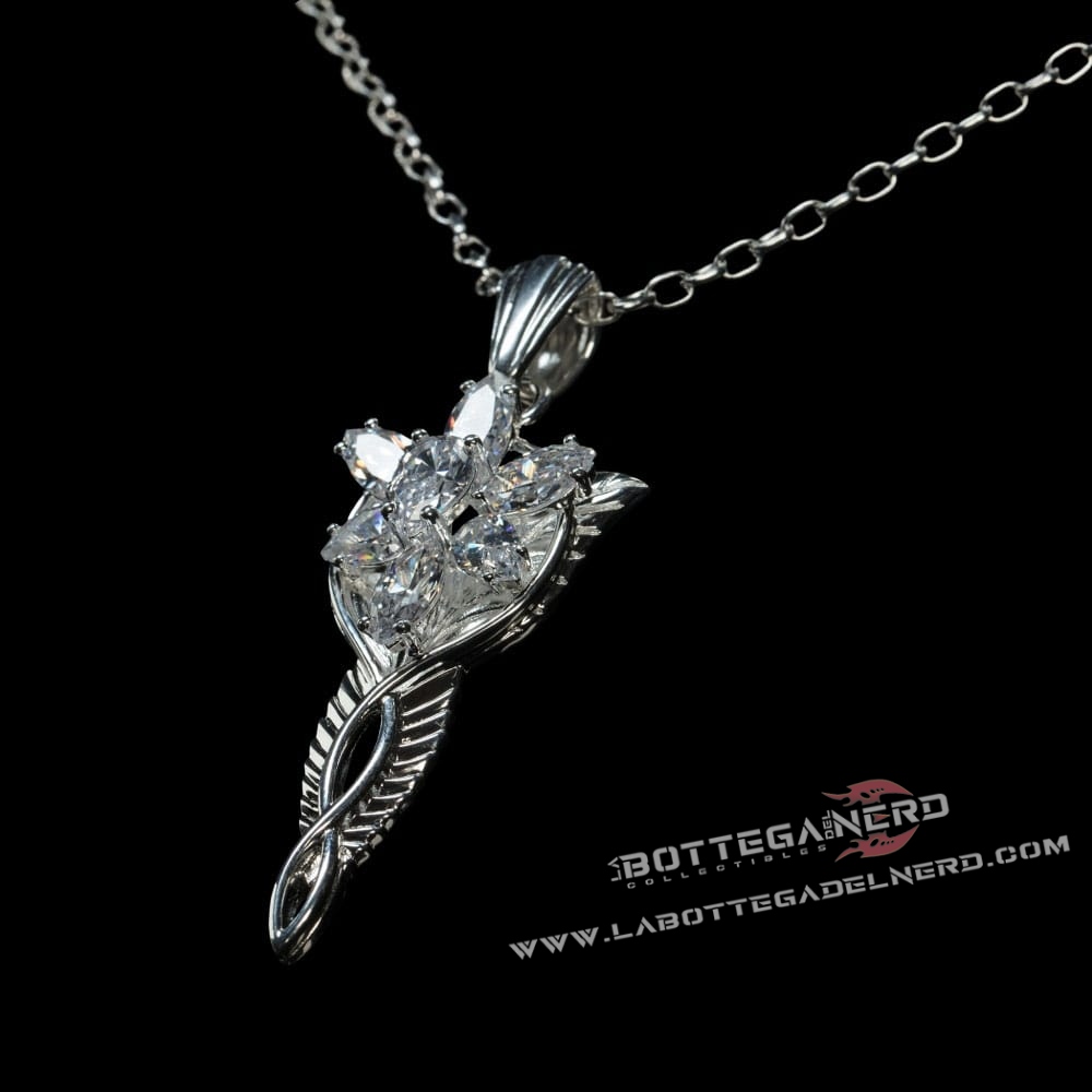 Lord of the Rings - Sterling Silver Evenstar (Stella del Vespro Argento 925) - immagine 4