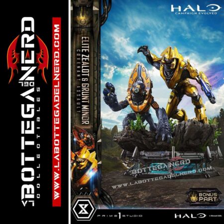 Halo - Masterline Statue Elite Zealot & Grunt Minor Bonus 81cm