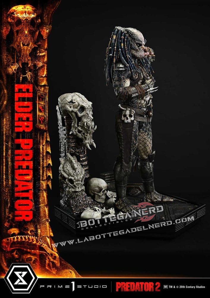 Predator 2 - Museum Statue 1/3 Elder Predator 94cm - immagine 9