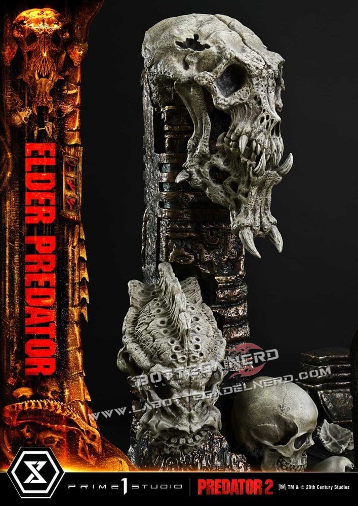 Predator 2 - Museum Statue 1/3 Elder Predator 94cm - immagine 11