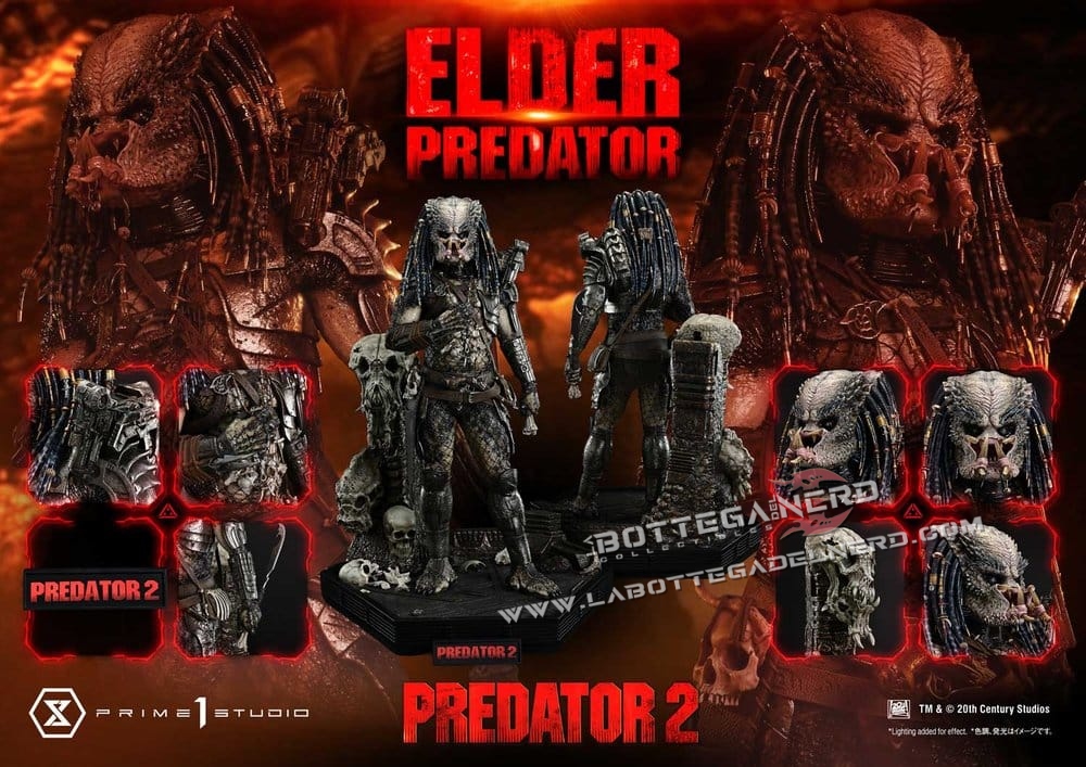 Predator 2 - Museum Statue 1/3 Elder Predator 94cm - immagine 13